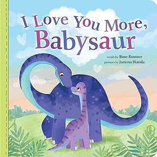 I love you more, babysaur, in the library catalog